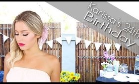 My 24th Birthday Party! Hair, Makeup & DIY Decorations