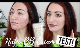 BB CREAM TEST! Natio BB Cream Review (On Oily/Acne Prone Skin) | Jess Bunty