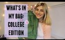 What's In My Backpack: College Edition + Organization Tips | ScarlettHeartsMakeup