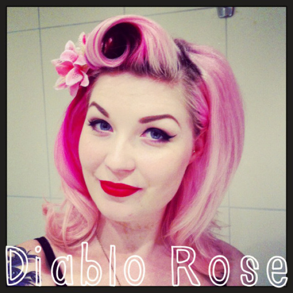 Diablo Rose Pink Pin Up Barbie, Diablo R.'s (thediablorose) Photo