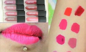GIVEAWAY! - Sugar Smudge Me Not - LIQUID LIPSTICKS!  | (Review, swatches,)