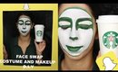 Snapchat Face Swap Halloween Costume and Makeup Tutorial