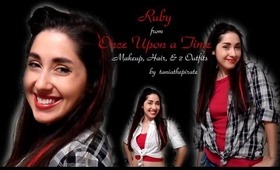 ~ Ruby from ABC's Once Upon a Time ~ Makeup Hair & Clothes ~ Completed Look ~