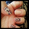 cheetah nail art