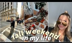 Weekend in My Life in NYC: GIANT New Nordstrom Flagship, Halloween Parties & Central Park!