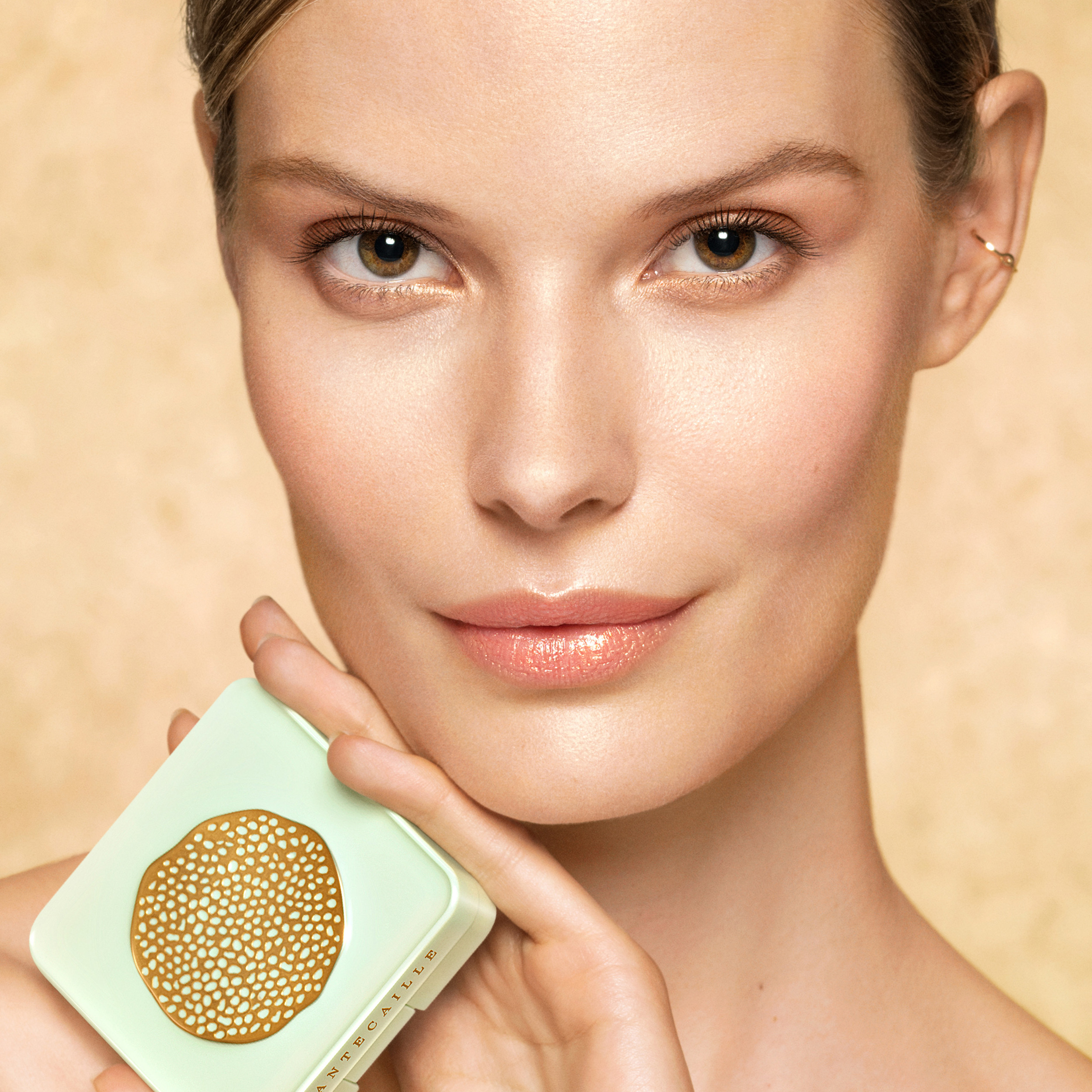 Model with the Chantecaille Lotus Collection