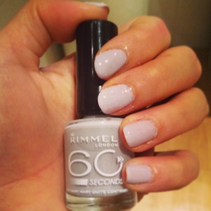 
💜FAVOURITE POLISH💜
💜Rimmel London💜
💜Mary Mary Quite Contrary💜
💜60 second dry💜
💜Superdrug💜
💜£3.69💜 