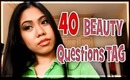40 Beauty Questions Tag - thelatebloomer11
