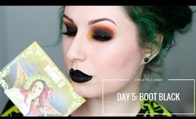 LIMECRIME VENUS II - DAY 5: BOOT BLACK | 1 PALETTE FOR A WEEK