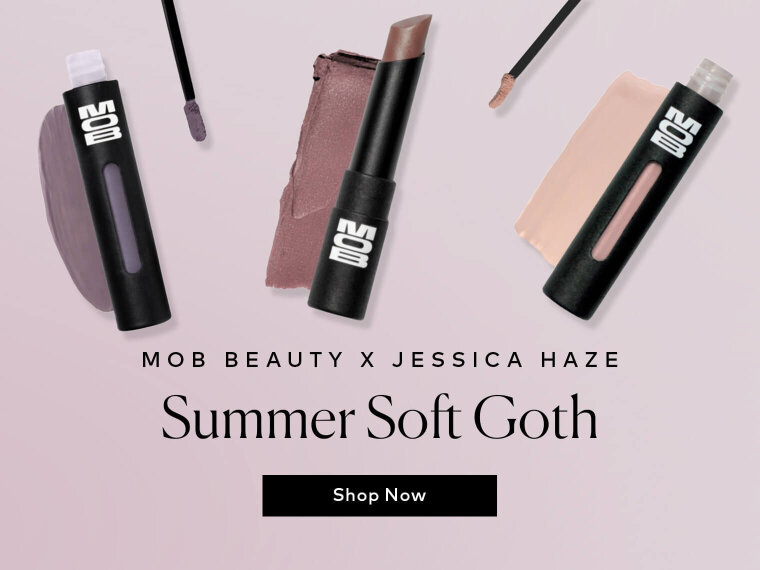 Cool-toned eyes and lips for a hot summer, created with Vegan Pro Artist Jessica Haze. Shop the collection on Beautylish.com