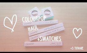 ColourPop (mini) HAUL + Swatches!