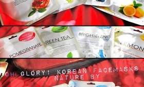 Oh Glory! Korean Facemasks ~ Nature by