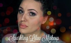 Sparkling Lilac Makeup