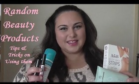 Random Beauty Products and Tips and Tricks on Using them