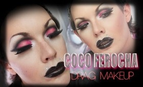 Coco Ferocha Inspired Drag Makeup Tutorial