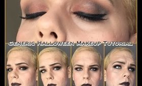 Generic Halloween Makeup Tutorial