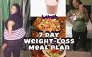 Lose 10 Pounds in 7 days | Weight Loss Meal Plan