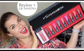 Smashbox Always On Matte Liquid Lipstick - 10 Shade Try-On | Bailey B.