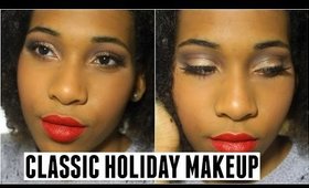 Classic Holiday Makeup Tutorial