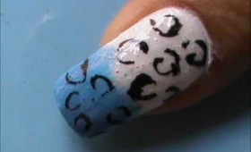 Leopard nail art Easy nail designs for beginners how to design nails with nail polish