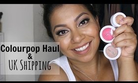 ColourPop Haul & Shipping To The UK | MissBeautyAdikt