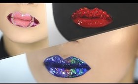 • LIP ART  - brokat i kryształki na ustach | KATOSU •