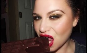 Makeup Revolution I Heart Chocolate Palette (Review and Demo) - Wedding Guest Look