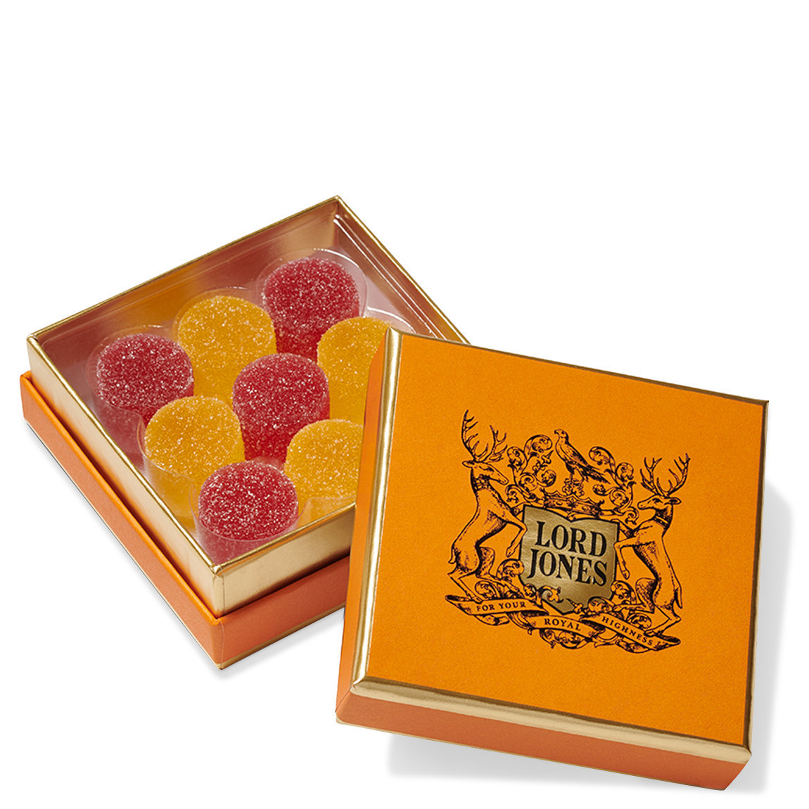 Lord Jones Old Fashioned Hemp-Derived CBD Gumdrops Original alternative view 1 - product swatch.