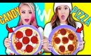 Making FOOD out of CANDY! DIY Edible Candy vs Real Food Challenge With LaurDIY!