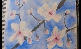 Paint with me-Easy Blossom Branch