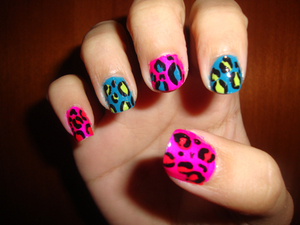 Neon Leopard!