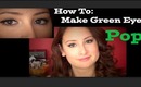 How to: Make Green Eyes POP! (Plum Smokey Eye)