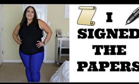 I SIGNED THE PAPERS | DITL VLOG