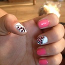 Leopard print nails  