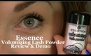 Essence Volumizing Lash Powder | Review & Demo