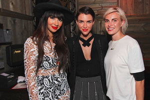 Photographed with Ruby Rose