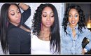 How To Transform Your Hair From Sleek ,Straight To Deepwave ft Evawigs