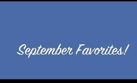 September Favorites '12
