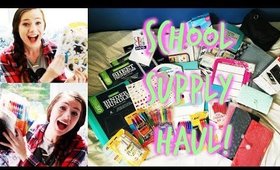 Huge School Supply Haul 2015!