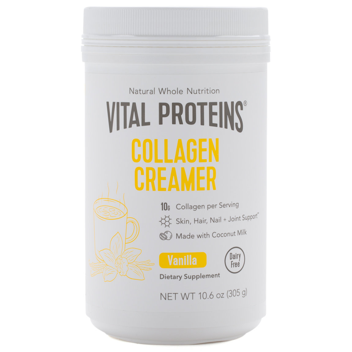 Vital Proteins Collagen Creamer Vanilla 106 Oz Beautylish