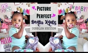 Perfect Bantu Knots On NATURAL HAIR!!! | Toddler Edition #FABBabyHair