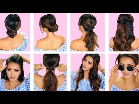 ☆TOP 5 💗 LAZY EVERYDAY HAIRSTYLES with PUFF 💗 QUICK & EASY