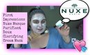 First Impressions Nuxe Masque Purifiant Doux Clarifying Cream Mask