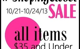 #ShopMyCloset Starts TODAY! Items ALL Under $35! Sizes 2-28!