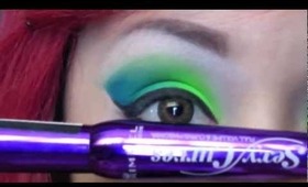 bright green look