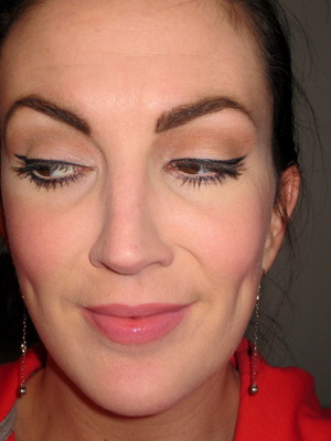 The perfect winged liner thanks to Kat Von D Tattoo liner