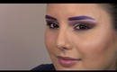 Makeup Tutorial: Purple Crease and Brows