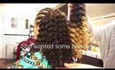 fast crochet hair tutorial: maui curl