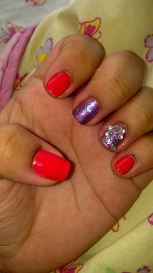 Pink with a bit of dazzle