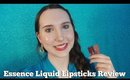 Essence Liquid Lipstick SPEED Review